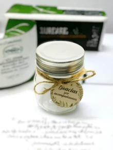 Thank You Glass Jars, PACKS OF 3,6 AND 12 PZS. Clear Glass Jar, With Silver Screw Lid, Thank You Card And Decorative Bow, Memory Jar, Jars For Sweets, Chocolates. Gift Jars, Souvenirs... - 6個 - 查看 3