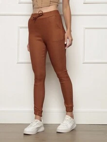 Women Pants - Lạc đà - Xem 2