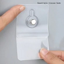 10入組葫蘆孔相框膠掛鉤,結婚照掛勾無需鑽孔,掛圖膠掛勾,臥室客廳掛小工具 - 灰色 - 查看 8