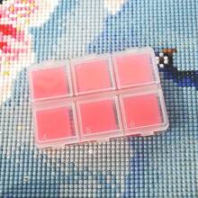 30pcs Diamond Mud DIY Diamond Painting Special Red Painting Glue Clay Wax Diamond Art Painting Point Diamond Glue Mud - Red - View 1