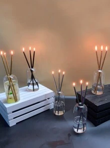 3入組燈芯,玻璃纖維油燈芯不鏽鋼燭臺,永恆的燈芯,吉祥的家居裝飾,新年送給朋友和家人的禮物 - 彩色 - 查看 10