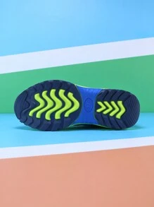 女式戶外運動徒步鞋時尚休閒低筒靴 - 寶藍色 - 查看 5