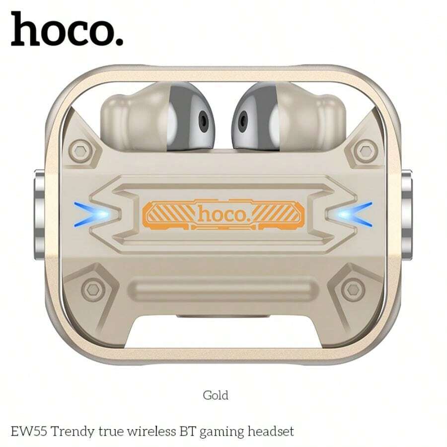 HOCO EW55 SPINNER Gaming Headphones - Gold - View 1