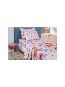 Quilt Sets - 藕粉色 - 查看 3