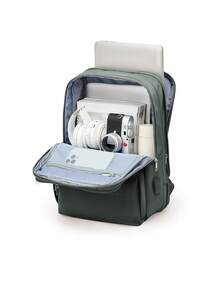 Floless 超大容量週末過夜袋旅行手提電腦背包,28l可擴充式手提背包,商務電腦包手提包時尚旅行工作背包,航空公司認可的出差背包週末背包可容納16英寸筆記本電腦,大型過夜行李背包休閒旅行必備產品,適用於女士和男士的完美禮物 - 軍綠色 - 查看 9