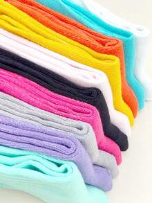 10pairs Women's Multicolor Casual Outdoor Sports Travel Matching (Random Mix 10pairs) - Multicolor - View 4