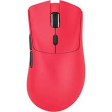 ATTRCK SHRRK R1 59g Tri-Mode Lightweight Wireless Gaming Mouse With Anti-Slip Stickers, 2.4GHz/Bluetooth/Wired Connectivity,6 Adjustable DPI Up To 18000, PAW3311 Sensor-Black