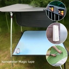 1捲耐用納米膠帶,採用強韌材料製成,承重2.2磅,不會在表面上留下殘留物或損壞,可水洗和重複使用。透明設計使其隱形,不會影響您的物品或表面的外觀。適用於家庭、辦公室或汽車使用。 - 透明無痕奈米雙面膠*3.28英尺 - 查看 3