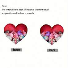 1pc Valentine'S Day Romantic Love Dwarf 2D Acrylic Holiday Pendant, Holiday Room Home Gift Decoration, Handheld Backpack Keychain Accessories Pendant - Multicolor - View 5