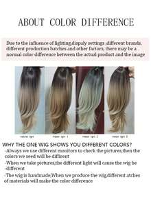 女性溫柔優雅假髮，空氣瀏海長捲髮，自然黑白色，新款韓國風全髮套 - 黑色 - 查看 8