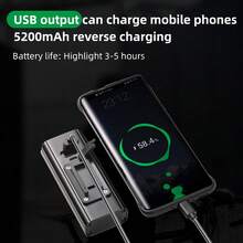 3000 Lumens Bicycle Light With 4 Modes Light Adjustment, Ip6 Level Waterproof, Mobile Phone Charging Function - W705 - View 4