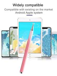 普及型雙面磁吸盖靜電屏觸控筆,適用於智能手機,兼容ipad - 粉色 - 查看 7