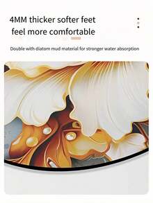 Random Style Bathroom Anti-Slip Mat Toilet Water Absorbent Mat Kitchen Entrance Doormat Home Hallway Floor Rug - Multicolor - View 5