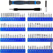 Outdoor 126 In 1 Precision Screwdriver Set With 111 Bits Magnetic Driver Kit Professional Electronics Repair Tool Kit - Black - View 7