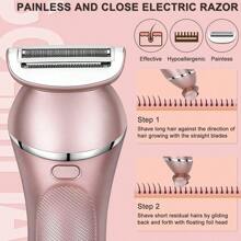 1pc Women's Multifunctional Waterproof Electric Shaver For Whole Body