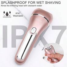 1pc Women's Multifunctional Waterproof Electric Shaver For Whole Body