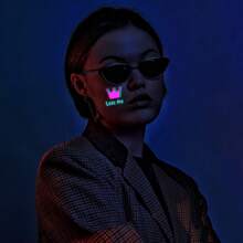 夜光紋身貼,防水夜光紋身貼,可用於音樂節和演唱會的夜光防水紋身貼,派對酒吧紋身貼,推薦用於系列,並將在稍後更新其他類型的夜光防水貼紙！ - 夜光雙色套裝B/10片 - 查看 11