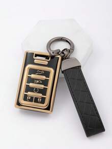 3 件/組 Tpu 軟套汽車鑰匙包 + 鑰匙圈 + 螺絲起子 適用於凱迪拉克 5 鍵智慧鑰匙保護 - 彩色 - 查看 5