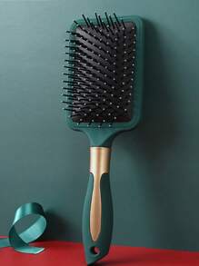 1pc Color Block Cushion Hair Brush,Hair Accessories ,Comb Hair - Multicolor - View 2