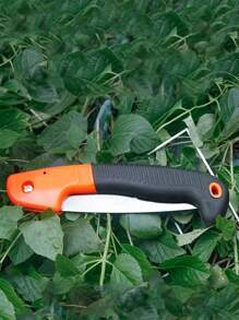 1 件專業折疊手鋸 - 6 吋刮鬍刀齒刀片,適合露營和修剪 - 彩色 - 查看 3