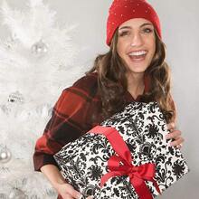 1卷聚酯帶帶,用於婚禮,花環,花束包裝,禮品包裝和其他diy手工藝品 - 紅色 - 查看 4