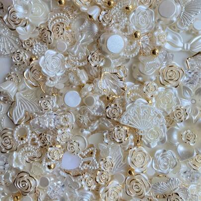 30g/90g DIY Jewelry Material Accessories Resin Flower Supplies Handmade Kit For Nail Phone Case Decoration DIY Earring Pendant Hairpin