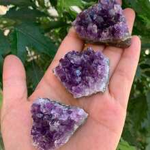 1 件天然烏拉圭深晶簇 Druzy 收藏盒：6 - 8 盎司盒裝,7 - 10 件天然晶、晶晶洞、晶 Druze - 1pc random - 查看 11