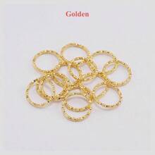 50-100pcs/Pack 8-20mm Flower Pattern Jump Rings Diy Jewelry Making Material - Open Ring - View 7