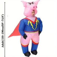 Popular Inflatable Pig Costume Set, Anime Character Cosplay, Christmas Carnival Party Adult Costume