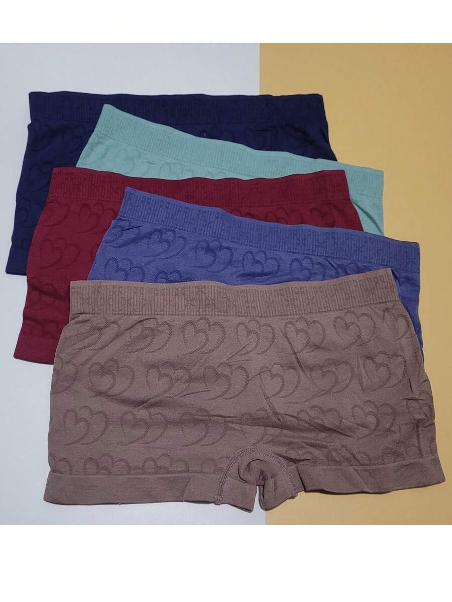 set de 6 piezas boxer de dama microfibra gruesa resalta pompi - Multicolor - Ver 1