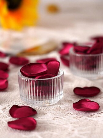 100 st konstgjorda vinröda rosenblad bästa presenter, bröllopsinredning, heminredning, rumsinredning