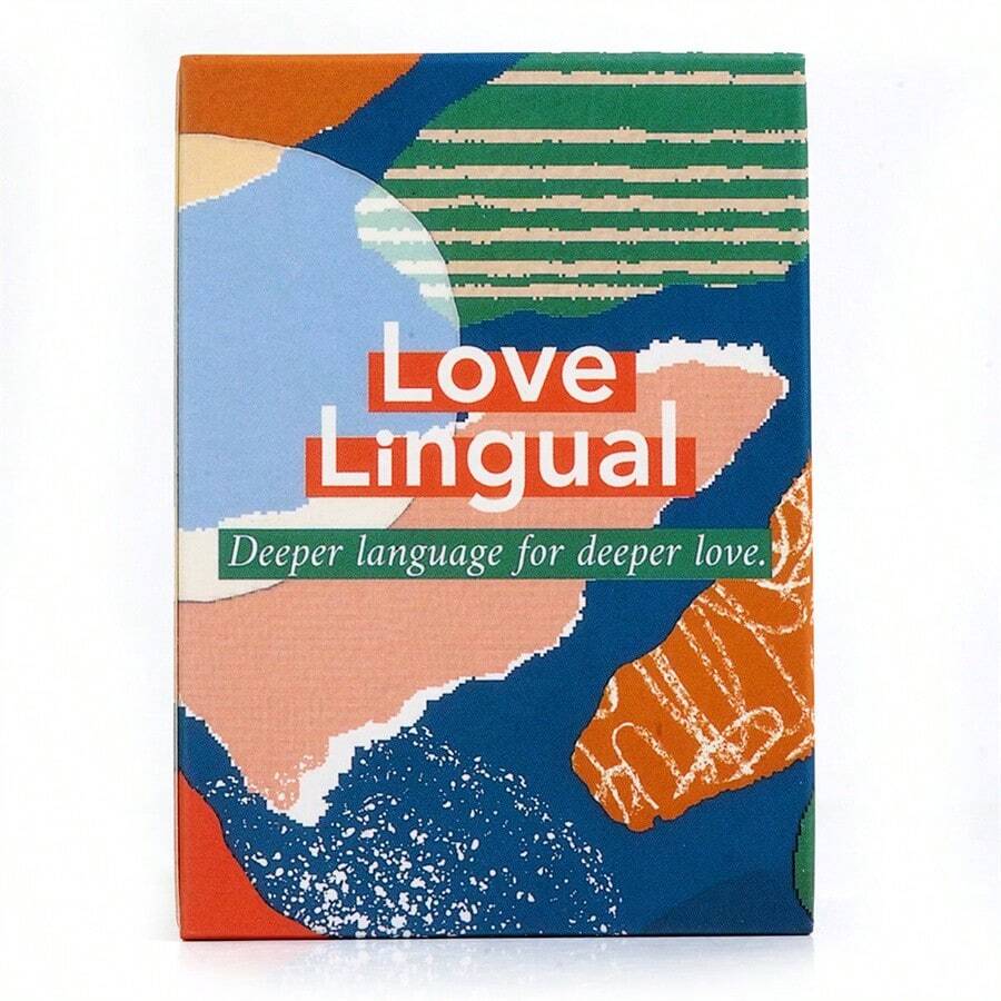 1pc Card Game Deeper Language For Deeper Love Perfect For Party & Gathering - Multicolor - View 1
