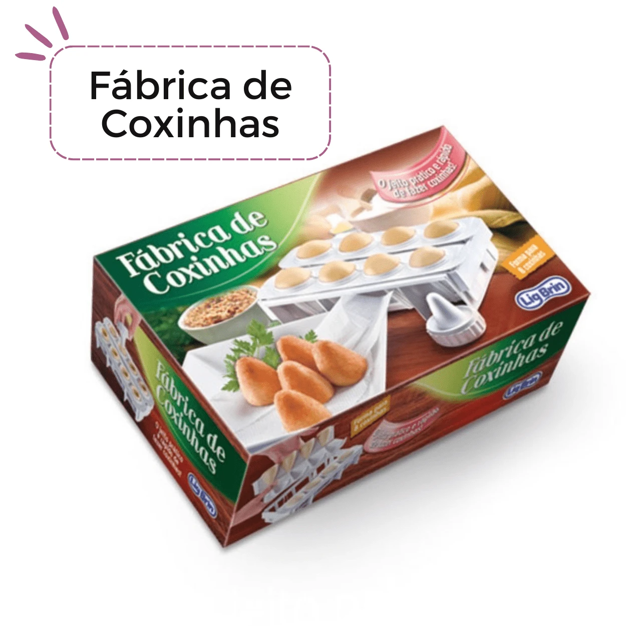Forma para Fabricar Coxinhas - Fábrica de Coxinhas