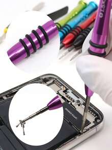 8pcs Precision Screwdriver Set Magnetic Professional Repair Tool Kit For Glasses, Electronics And Watch Maintenance - Multicolor - View 2