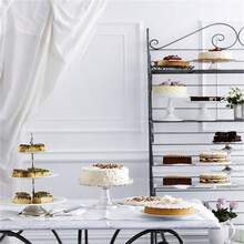 10 件/套蛋糕板，10 英寸（25.4 厘米）圆形蛋糕板、蛋糕托盘、纸板蛋糕圈、防水防油蛋糕板，适用于蛋糕 DIY、甜点和工艺品展示（白色底座、随机黄色底座） - 白色 - 查看 8