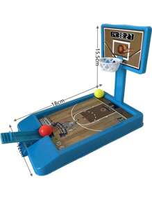 1 件桌上型籃球投籃遊戲機迷你籃球圈玩具（顏色隨機） - 彩色 - 查看 2