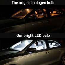 車用canbus Led室內燈,適用於bmw X1 X3 X5 E84 F48 E83 F25 E53 E70 F15地圖燈圓燈罩明鏡載貨箱手套箱燈,6000k白色 - 白色 - 查看 6