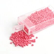1000/3000pcs/Box 2mm Colorful Cylinder Shape Czech Glass Seed Beads Loose Spacer Beads For Jewelry Making DIY Handmade Bracelet Necklace Accessories