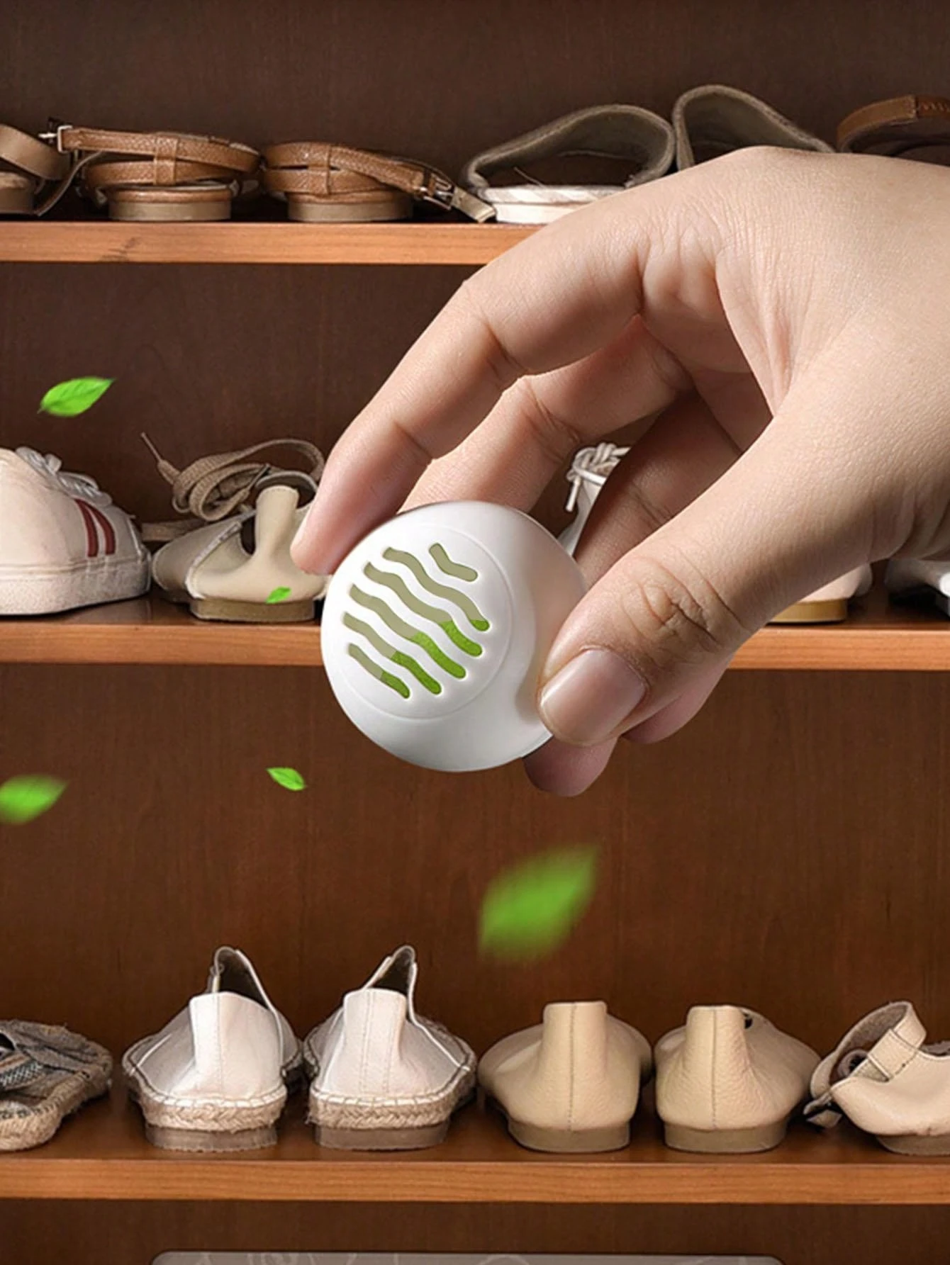 6pcs Shoe & Sock Deodorizer Solid Air Freshener, Shoe Room