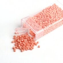 1000/3000pcs/Box 2mm Colorful Cylinder Shape Czech Glass Seed Beads Loose Spacer Beads For Jewelry Making DIY Handmade Bracelet Necklace Accessories