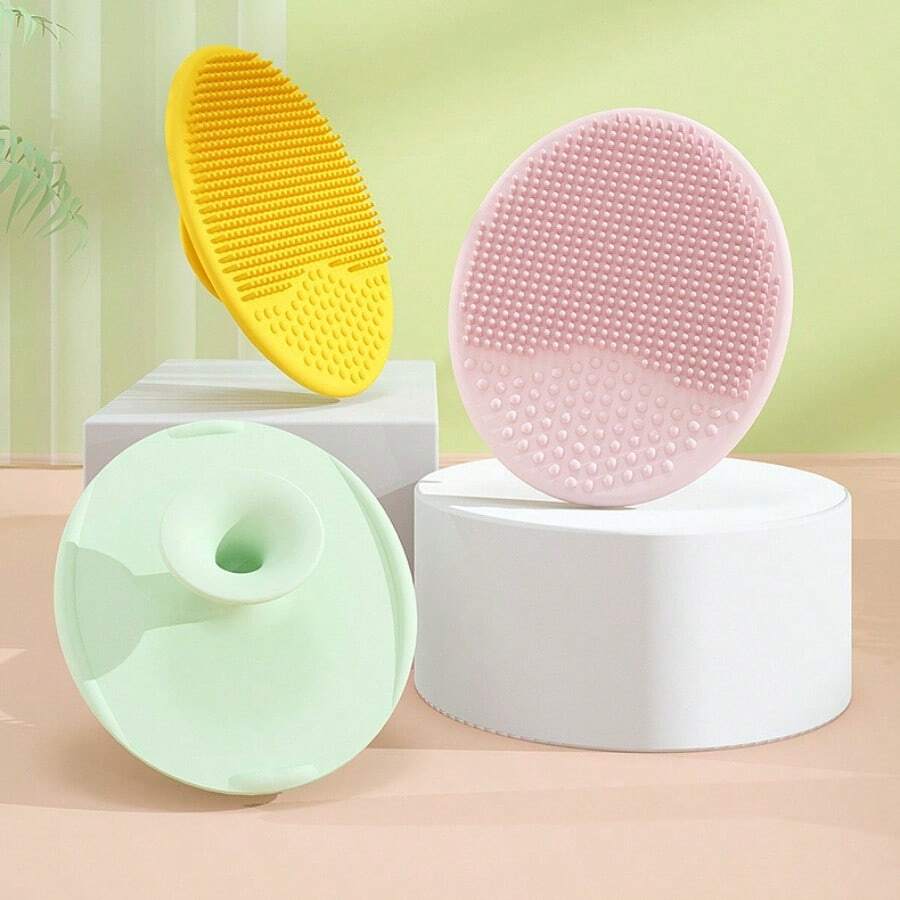 Face Brush For Deep Cleansing Gentle Exfoliating And Massaging Skin