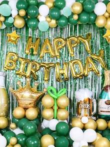 127pcs Multi-Color Balloons, Romantic Balloons For Wedding Decoration, Birthday Party Decoration, Room Decoration - Multicolor - View 6