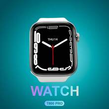 Smartwatch Blood Pressure Measurement. T800 PRO - White - View 2