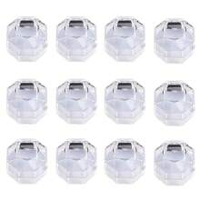 3/12/24 chiếc Acrylic dễ thương Ngày lễ tình nhân Đính hôn Tiệc cưới Hộp đựng nhẫn Hộp trưng bày trang sức Hộp đựng khuyên tai Hộp đựng nhẫn ngón tay - Hộp trong suốt - Xem 12
