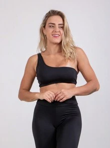 Women Sports Tees & Tanks - 黑色 - 查看 1