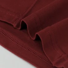 2pcs Men's Comfortable Breathable Boxer Briefs - Burgundy - View 3