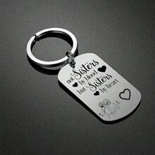 1件時尚金屬手袋吊墜，時尚圖案手袋吊墜，適合送禮，潮流旅行配件 - 銀色 - 查看 4