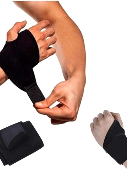 Munhequeira De Compressão Tendinite Polegar Protetor de Pulso Ajustável 8817