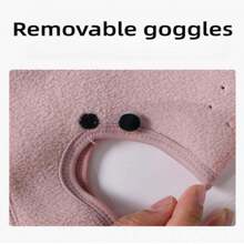 1入流行簡約風格多色極柔極暖極保暖面罩,適用於女性日常穿著和各種戶外運動活動 - 咖啡棕 - 查看 7