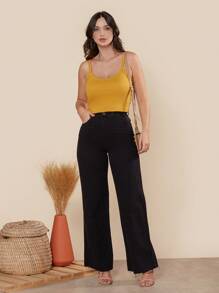 Women Tank Tops & Camis - Amarillo Mostaza - Ver 5